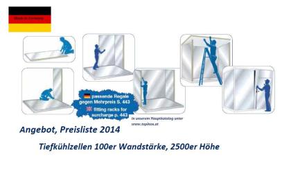 Neue Tiefkühlzelle 10703201  mit 35% Rabatt