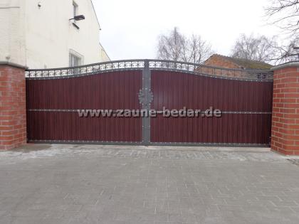 Doppelstabmattenzaun, Tor mit Füllung und andere. Alles aus Polen !