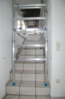 Treppengerüst - Gerüst für Treppen günstig MIETEN
