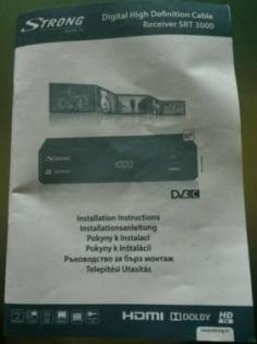Strong SRT 3000 Digitaler Kabel Reciever