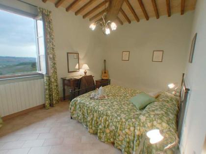 TOSKANA Agriturismo mit Pool mit Blick auf San Gimignano