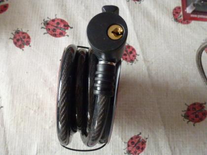 (100) SPIRALKABELSCHLOSS Cyclemate 180 cm