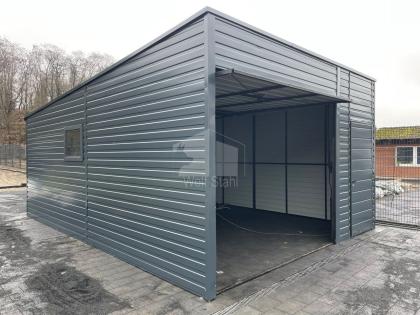 Blechgarage 4,5x6m Metallgarage Fertiggarage Maßgeschneiderte Lösungen GP109