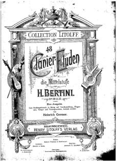 Notenhefte alter Meister
