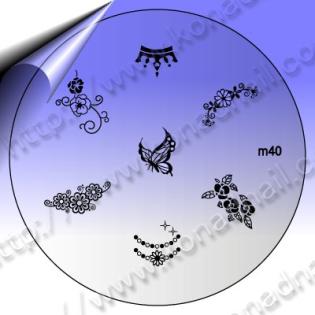 Original Konad Schablone um 1, 90€