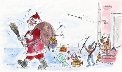 Frivole Weihnachten, ein Comic-Heft mit 24 frechen Bilderwitzen