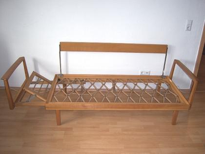 Kultige 60er Jahre KNOLL Antimott Schlafcouch Daybed Sofa