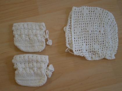 Ich stricke für ihren kleinen Schatz