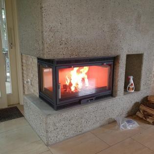 OFFENEN KAMIN UMRÜSTEN ZUM HEIZKAMIN