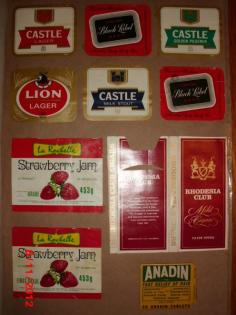 RHODESIEN 'Scrapbook' (Sammlungsalbum): Diverse, seltene Artikel von 1930-1979