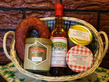 Eichsfelder Wurstspezialitäten, Feldgieker, Stracke,Hausmacher Wurst im Glas ode