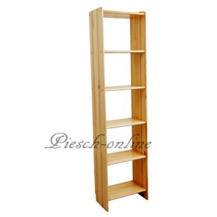 Regal Bücherregal KIEFER MASSIVHOLZ Bücherschrank zum Speisekammer Möbel Schrank