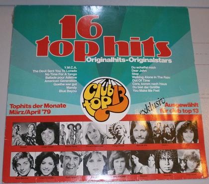LP, 16 Top Hits – Originalhits-Originalstars