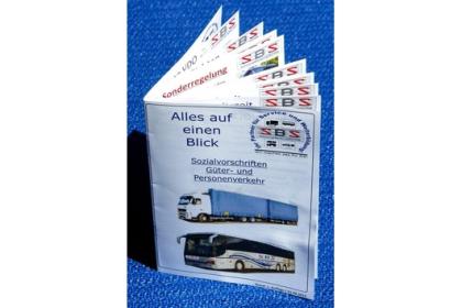 ALLES auf EINEN Blick - Sozialvorschriften für das Fahrpersonal 