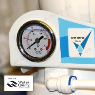 Direct Flow Umkehrosmose-Anlage Wasserstelle 300 GPD