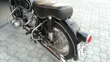 BMW R69S, Bj. 66, guter Zustand, startet, fährt und schaltet einwandfrei.