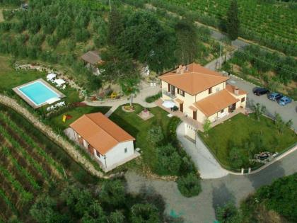 TOSKANA Agriturismo mit Pool mit Blick auf San Gimignano