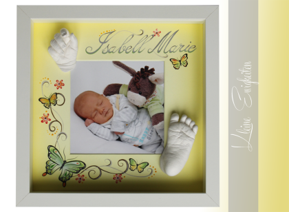 Babybauchabdrücke, Baby-3D-Abformungen, Bauchmaske, Körperabformung