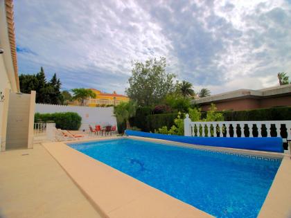 Spanien Ferienhaus Costa Blanca privater Pool + Meerblick in Dénia zu vermieten