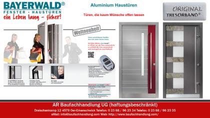 Bayerwald Aktions Aluminiumhaustüren – Aluminium Haustüren