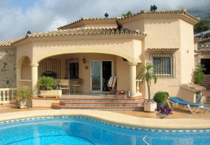 ❤️ Spanien Ferienhaus in Dénia Costa Blanca – privater Pool & Meerblick mieten