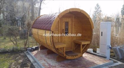 Fasssauna, Saunafass, Saunapod, Saunakota, Gartensauna, Außensauna, Sauna