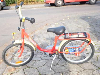 (82) PUKY 18 Zoll Rücktrittsbremse Rh 31 mit Seitenständer u Gepäckträger