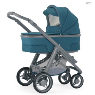 Moderner Kinderwagen in zarten Pastell-Farben von Bebecar NEU