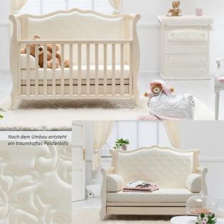 Kinder und Babyzimmer Shabby-Chic in antikweiß (Rinascimento Azzurra)