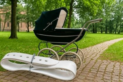 Starke farbige Design Lederriemen mit doppelter Metallschlaufe diversen Abmessun