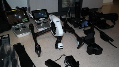 DJI Inspire 1 T600 + DJI OSMO mit viel zubehör