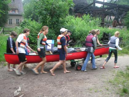 Klassenfahrt in Kanu 5 Tage