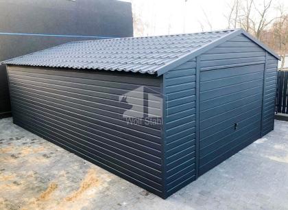  Blechgarage 5x7m Metallgarage Fertiggarage Doppelgarage Maßgeschneiderte Lösung