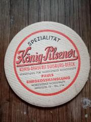 Bierdeckel historisch Norderney Pauls