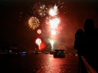 Mittelrhein Lichter Schiffsrundfahrten und Feuerwerke