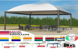 Pavillon Zelt Restaurant personalisierte Farbe Stahl Pvc Café 5x5 Garten Cafe ve