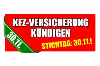 Bis 30.11.2021 KFZ Versicherung wechseln 