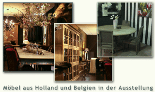 Mobilär Holland  in der ausstellung