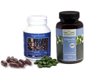 Abnehmen und Entschlacken mit Acai und Chlorella