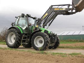 Deutz-Fahr Agrotron 120 Traktor Schlepper + Frontlader