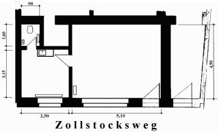 Büro/Köln 35 m , kölner Süden, attraktives Kleinbüro 