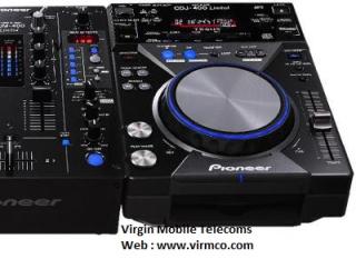 PIONEER DJM 400 / Pioneer CDJ 400 - CDJ PACKAGE + Flightcase (LTD EDITION BLUE)