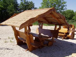 Pavillion aus Holz, Gartenpavillon