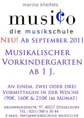 Musikalischer Vorkindergarten Düsseldorf