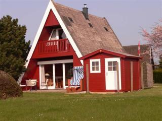 Ostsee-Ferienhaus Karlsson vom Dach mit Meerblick, Sauna und Kamin