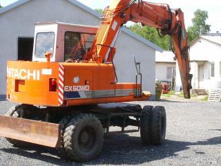 SUCHE ein mobielbagger HITACHI oder DAEWOO