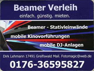 Beamer Verleih Dirk Lehmann Greifswald