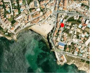 2254 T1 Apartment im Zentrum von Carvoeiro nur 50 Meter zum Strand