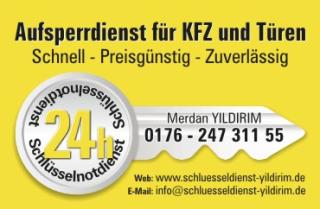 24h. Aufsperrdienst - Schlüsseldienst Ulm / Neu-Ulm und Umgebung