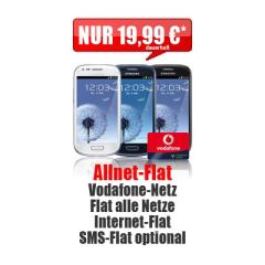 Samsung Galaxy S3 mini + Allnet Flat 19,99